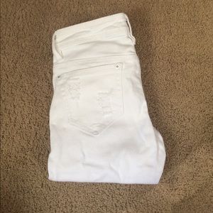 Dollhouse White Ripped Jeans