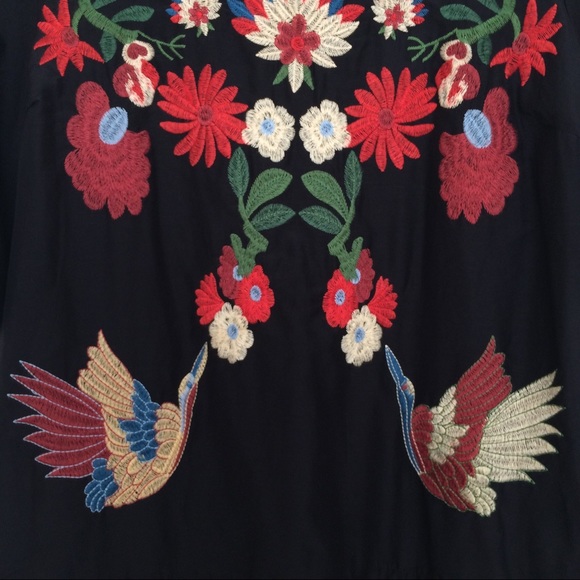 Zara Embroidered Dress NWT - Picture 5 of 8