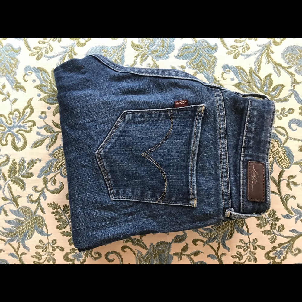 Levi's Bold Curve Boot Cut Jeans Medium/Dark Wash