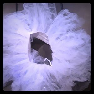 Light up tutu halloween white