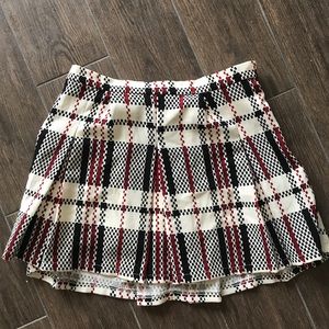 Plaid skirt