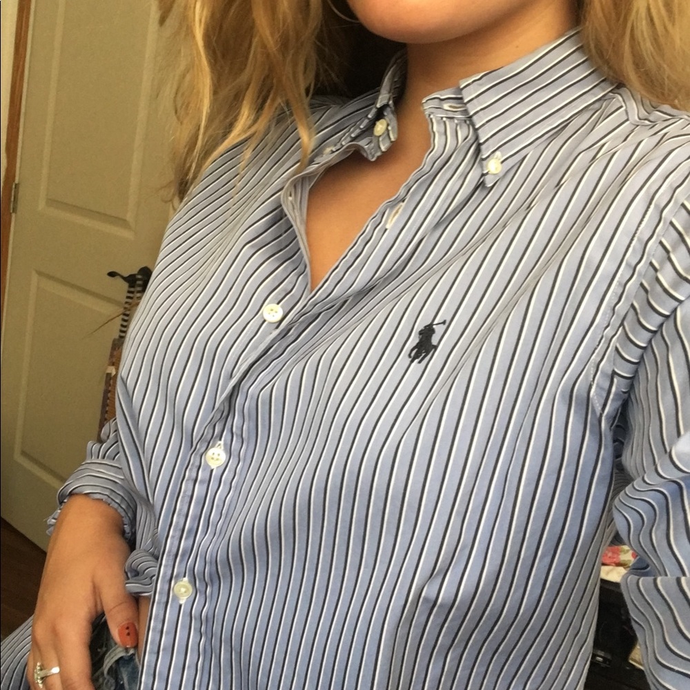 Ralph Lauren Striped Button Down