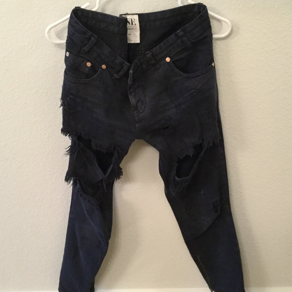 One Teaspoon Trashed Freebirds, size 27 in London