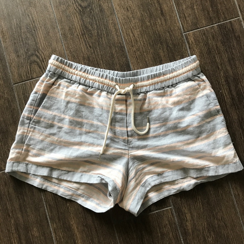 Jcrew linen shorts