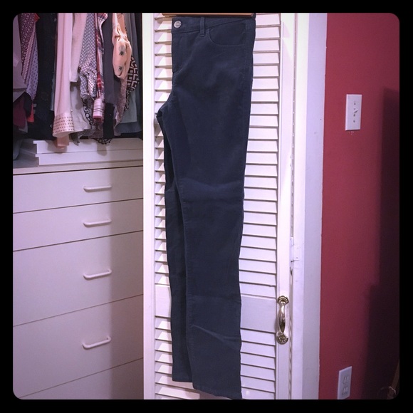 Loft  cobalt blue corduroys - Picture 2 of 4