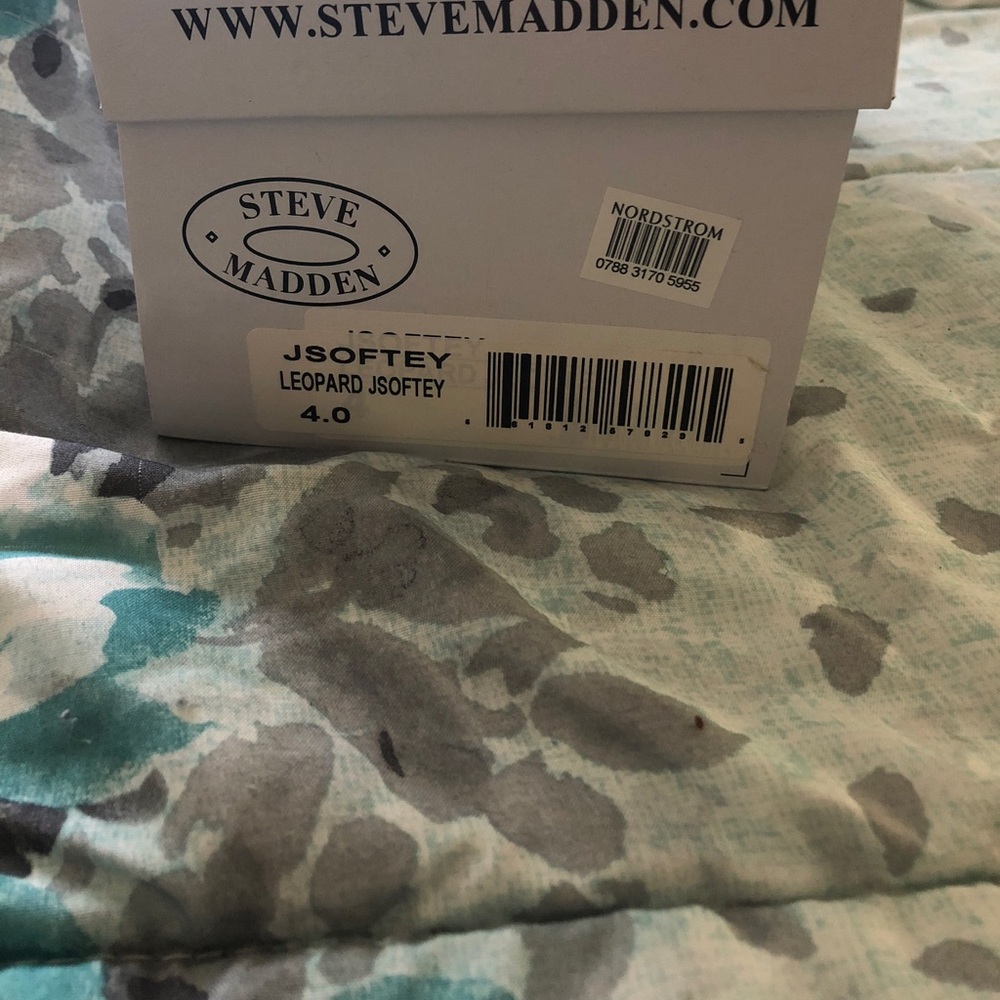 Steve Madden slides Leopard size 4 - Picture 4 of 4