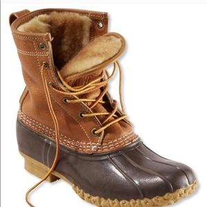 Size 8 8" LL bean duck boot