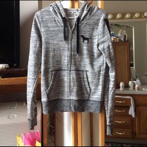 Victorias secret zip up hoodie