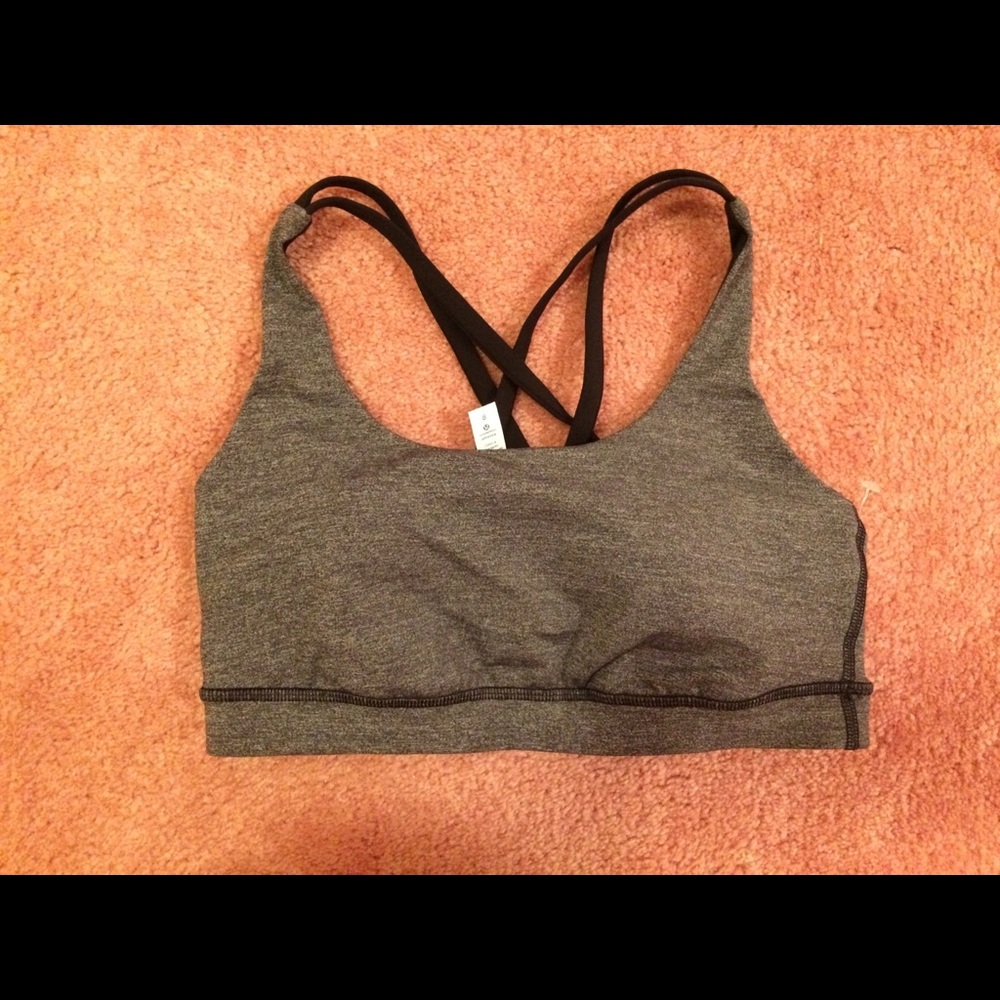 Lululemon Energy Bra Gray