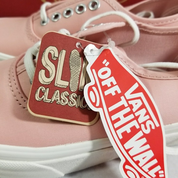 VANS Authentic Slim Skater Pink Sneakers - Picture 4 of 8