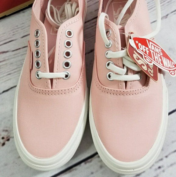 VANS Authentic Slim Skater Pink Sneakers - Picture 7 of 8