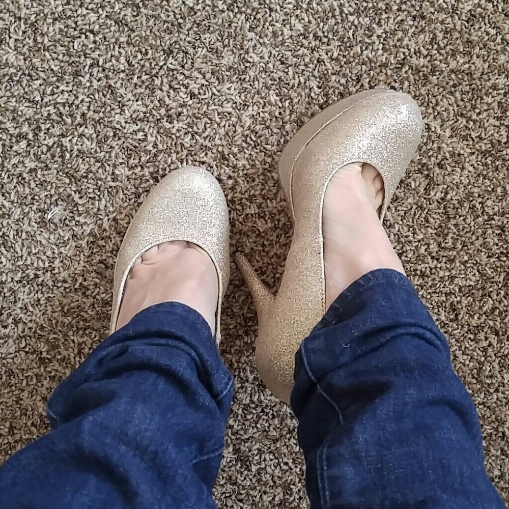 Brash Sparkle Heels