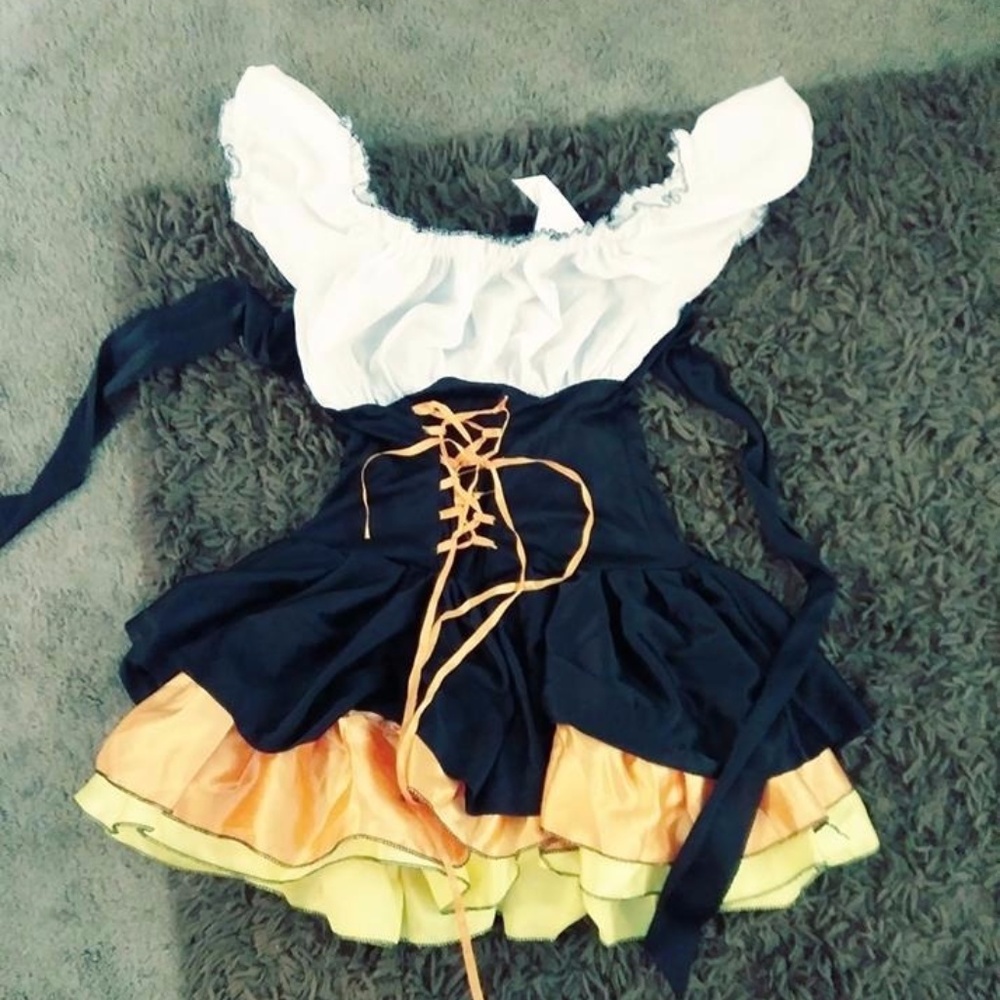 Costume Candy Corn Witch