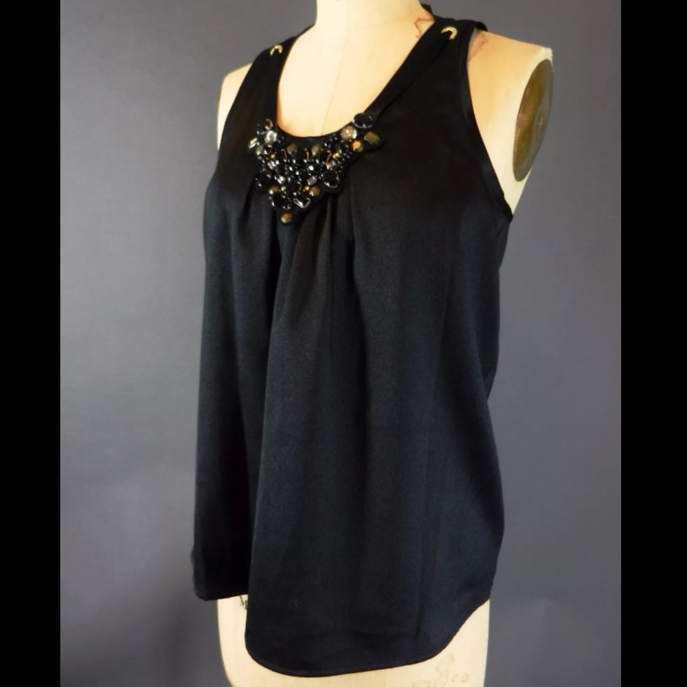 ♣️MICHAEL KORS jewel embellished top♠️