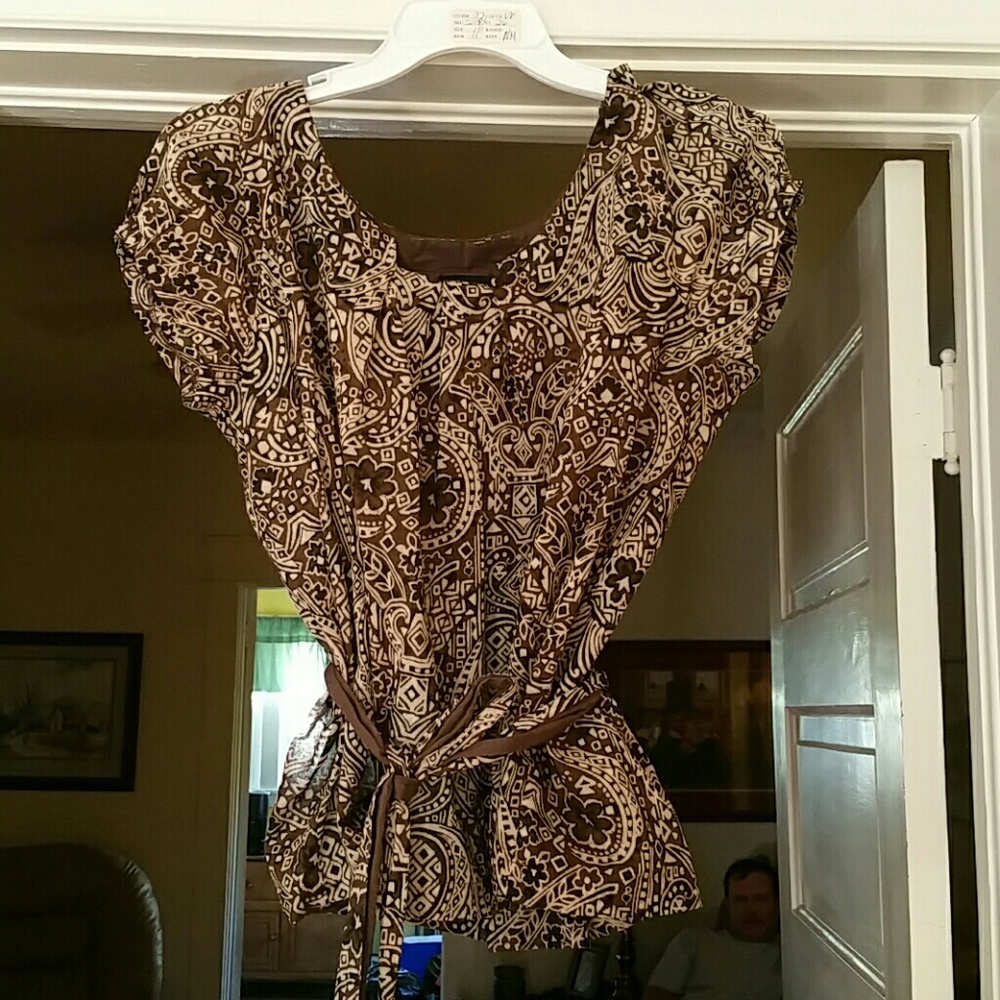Talbot petites patterned blouse