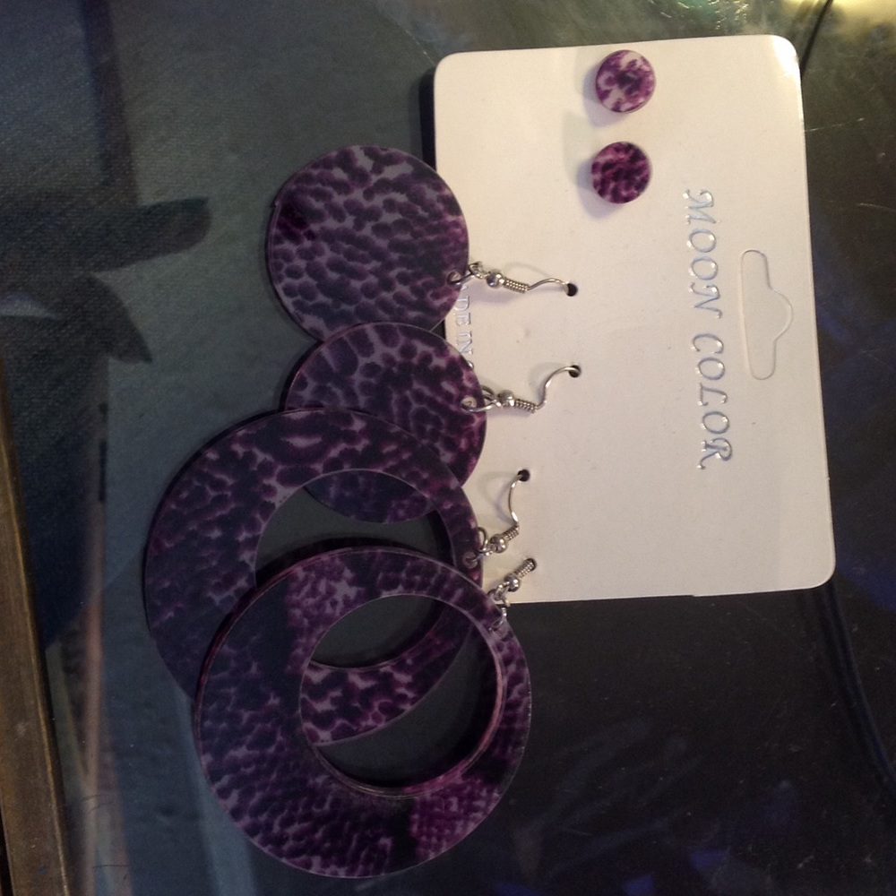 Wild, bold statement earrings