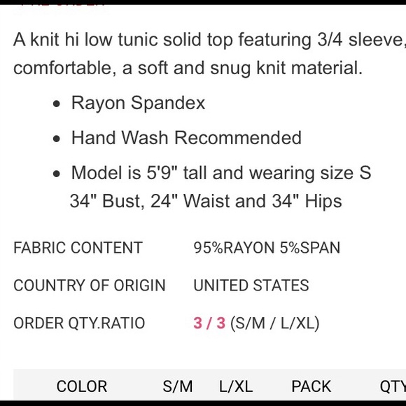 ❤️LAST ONE⬇️⚡️SALE⚡️BLACK HI-LO TOP! - Picture 6 of 6