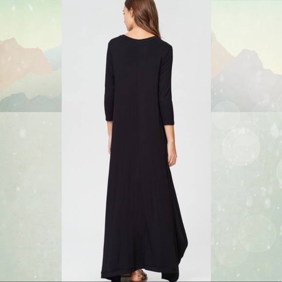 ❤️LAST ONE⬇️⚡️SALE⚡️BLACK HI-LO TOP! - Picture 3 of 6