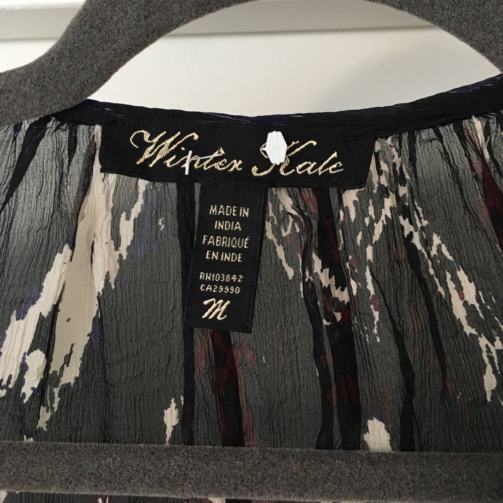 Winter Kate silk blouse - Picture 4 of 5