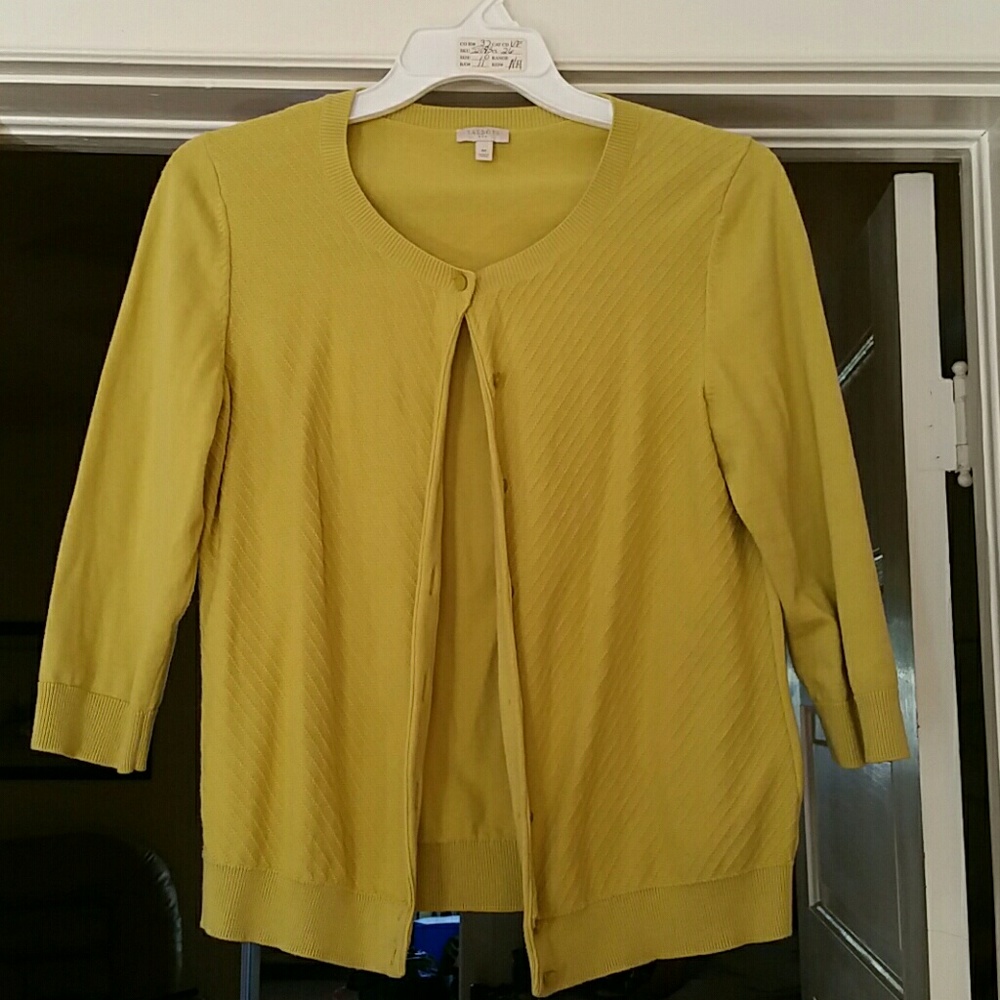 Talbots 3/4 sleeve cardigan