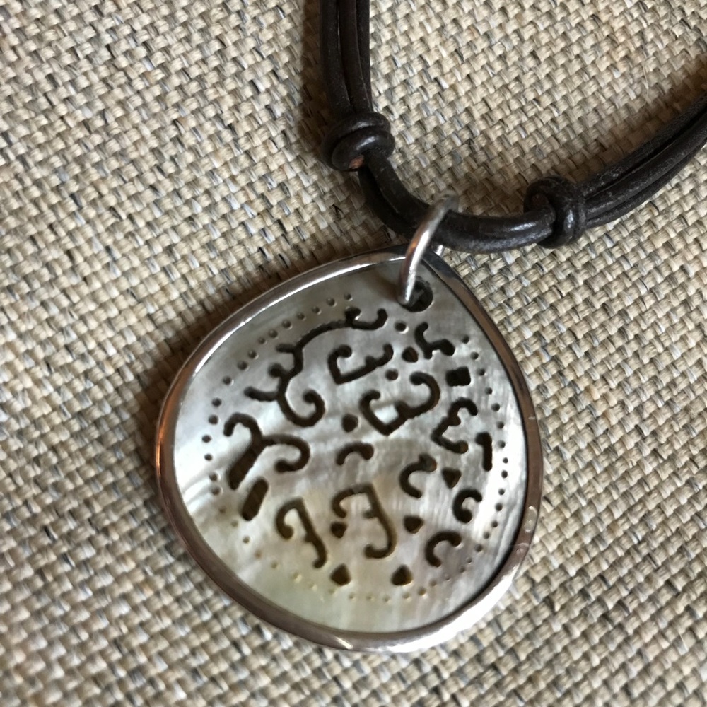 Silpada Shell Pendant Necklace
