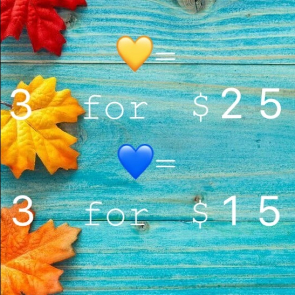 Fall Sale!
