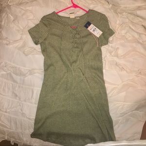 NEW Olive Roxy Tshirt Dress