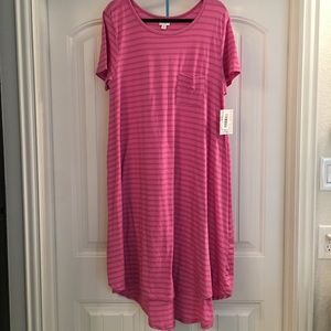 LulaRoe Carly XL Bubblegum Pink