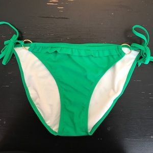 Emerald green bikini bottom