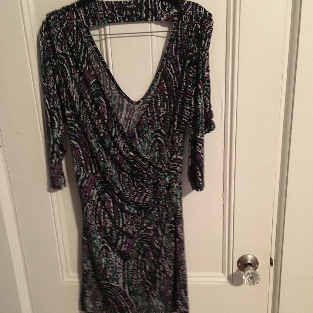 Cute retro patterned dress!