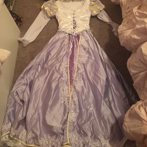 Adult rapunzel costume