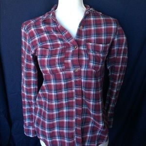 Abercrombie plaid flannel shirt