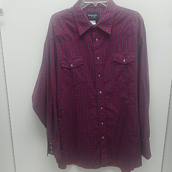 Wrangler Western Shirt Camicia Uomo Verde Bistrot - 100% Cotone, Vestibilità Regolare, Taglia XL