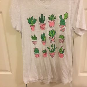 White Cactus Tshirt