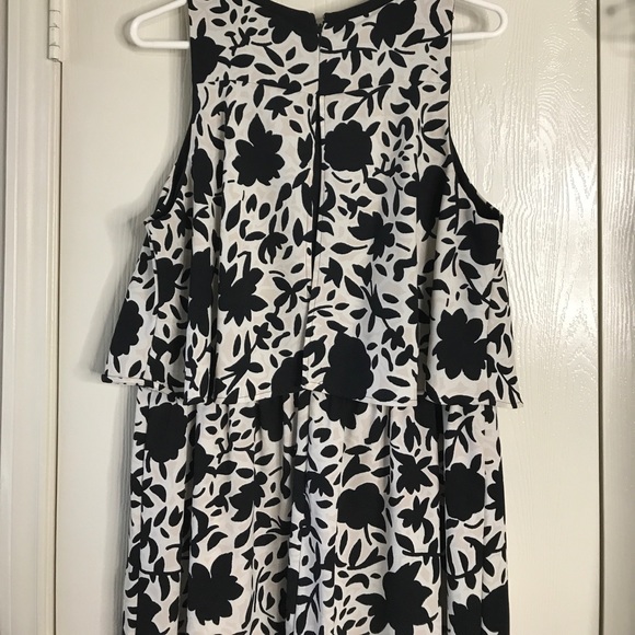 Loft dress size 12- black white and cream - Picture 3 of 6