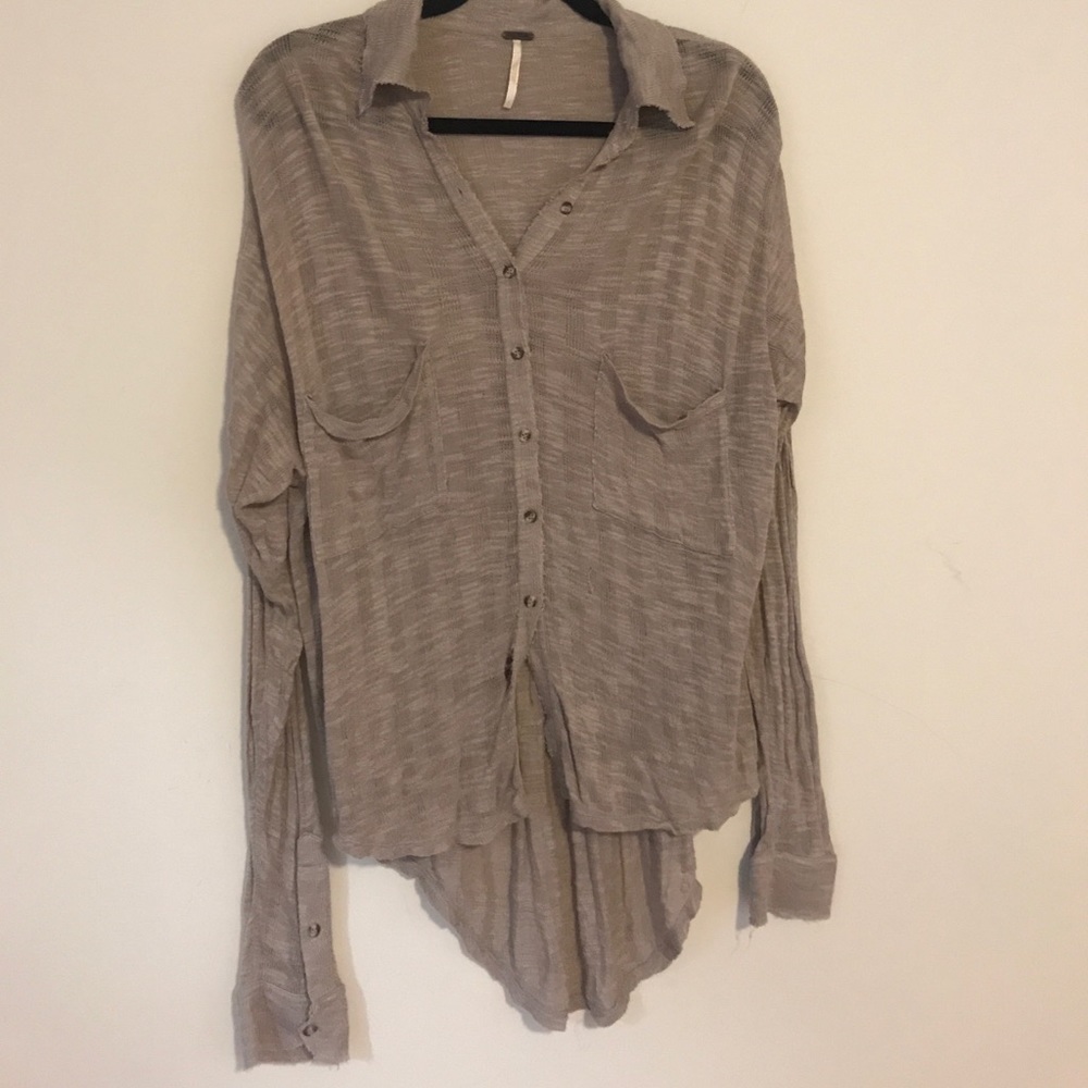 Free people button down