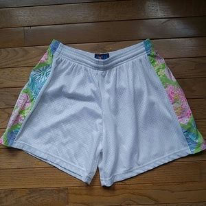 Lilly Pulitzer White Athletic Shorts