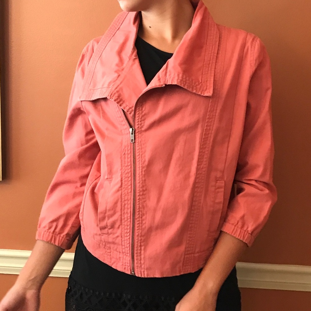 Coral Hurkey jacket