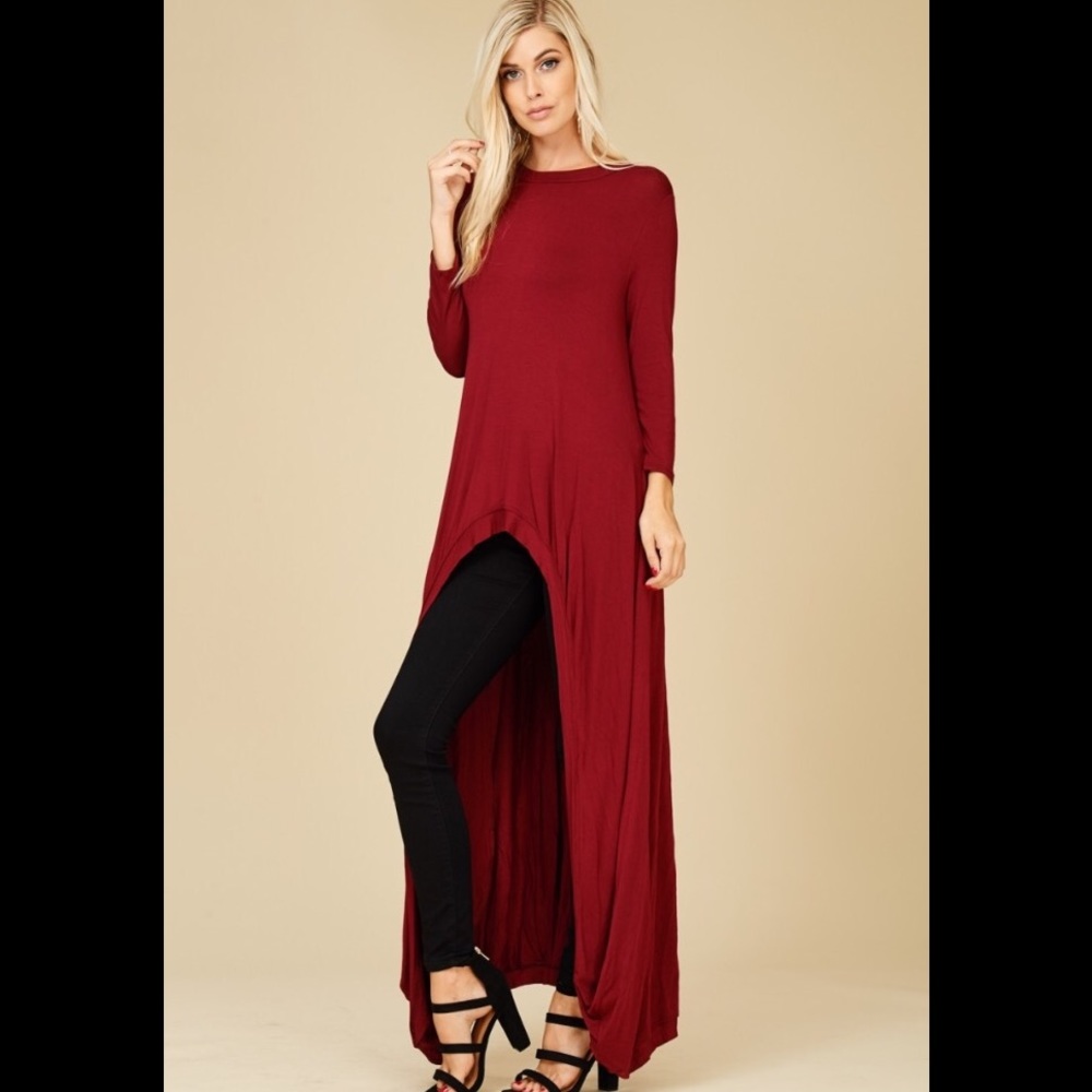 ❤️Burgundy Hi-Lo! 2cd Shipment❤️