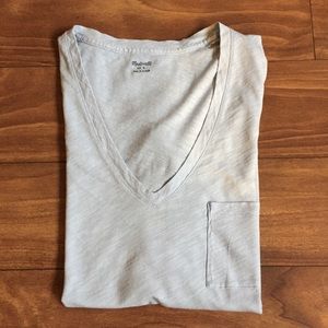 Madewell Whisper Cotton V-neck Tee
