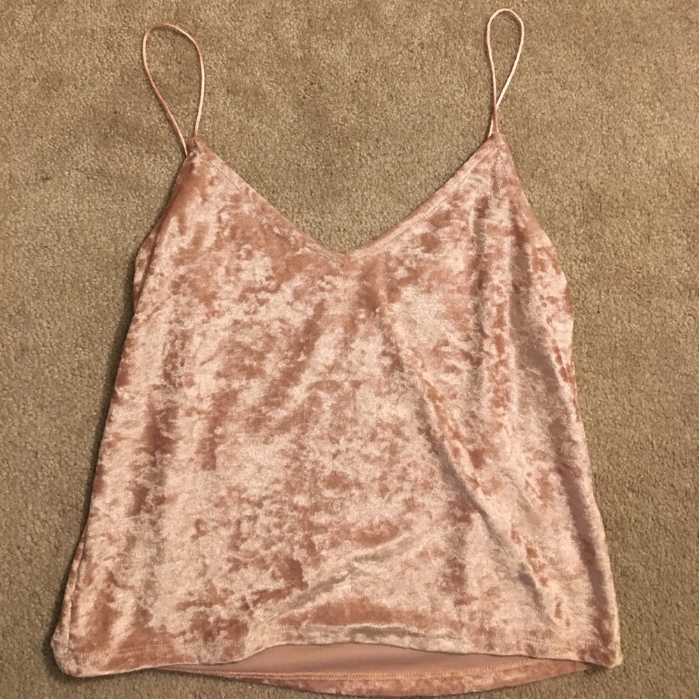 Light pink felt top