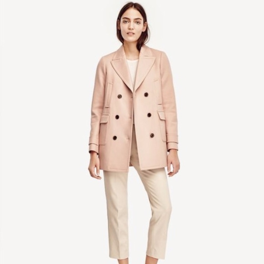 Millennial Pink Peacoat