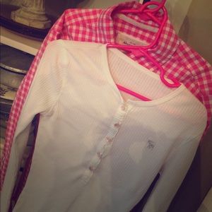 Set of two girls Abercrombie shirts