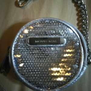 RARE Michael Kors Sequin Coin purse