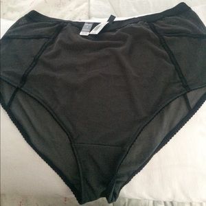 NWT Highwaisted Mesh Panties