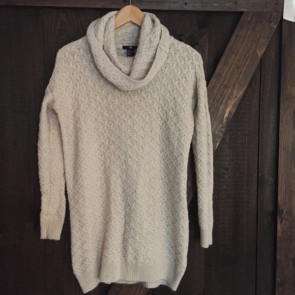 H&M honeycomb tunic sweater - Picture 6 of 7