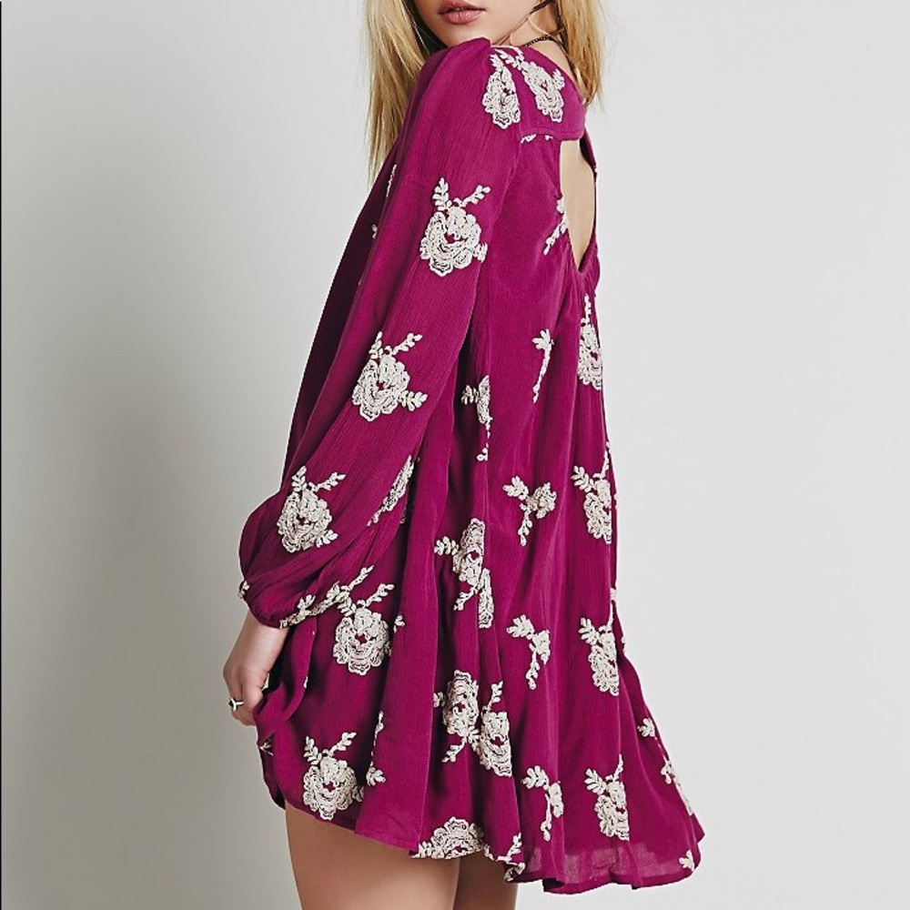 Free People Austin Emma Embroidered Dress