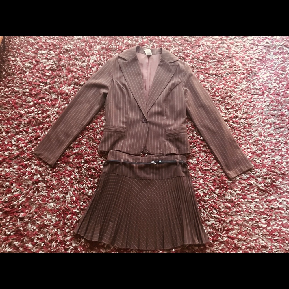 Blazer and skirt