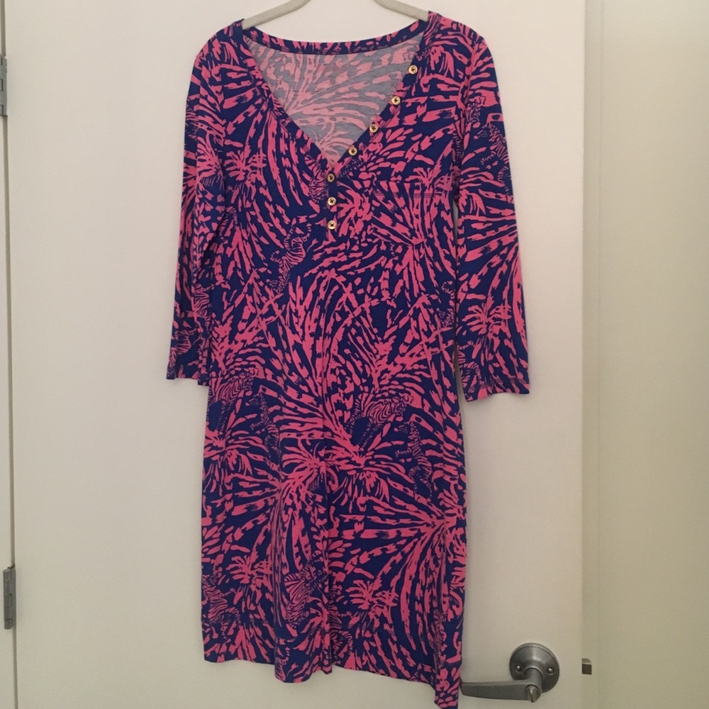 Lilly Pulitzer three quarter sleeve dress NWOT