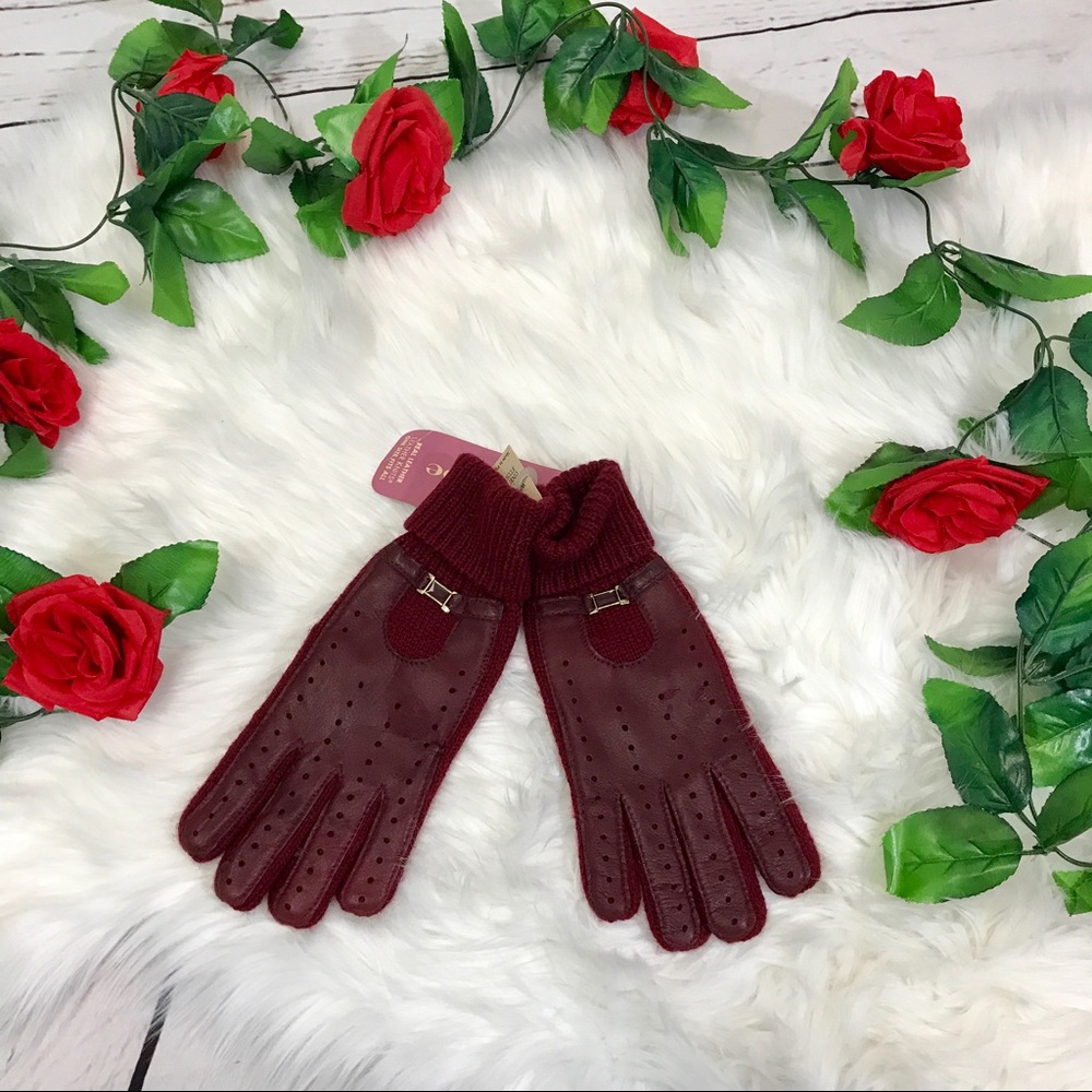 NWT Vintage Grandoe Leather Glove